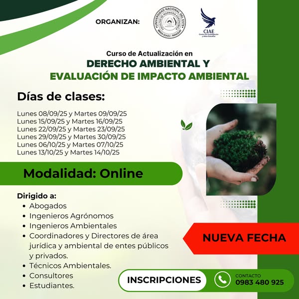 ¡Convertite En Experto En Derecho Ambiental Y Evaluación De Impacto Ambiental! - Imagen 1