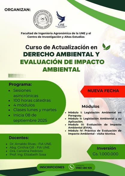 ¡Convertite En Experto En Derecho Ambiental Y Evaluación De Impacto Ambiental!